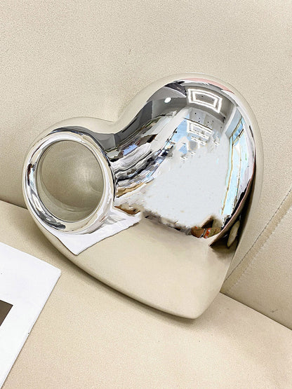 Heart Shape Shiny Handbags