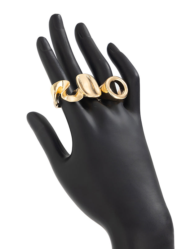 Geometric Ringent Rings Accessories