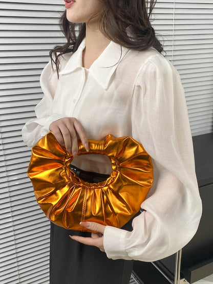 Geometric Pleated Evening Bags & Clutches