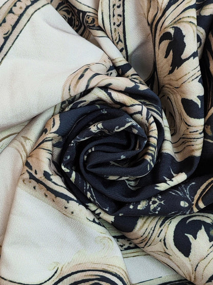 Long Sleeves Loose Contrast Color Pleated Printed Split-Joint Stand Collar Blouses&Shirts Tops