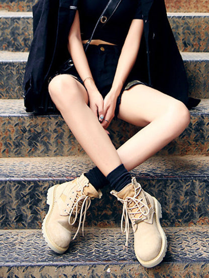 Split-Joint Tied Boots Dr. Martens Boots