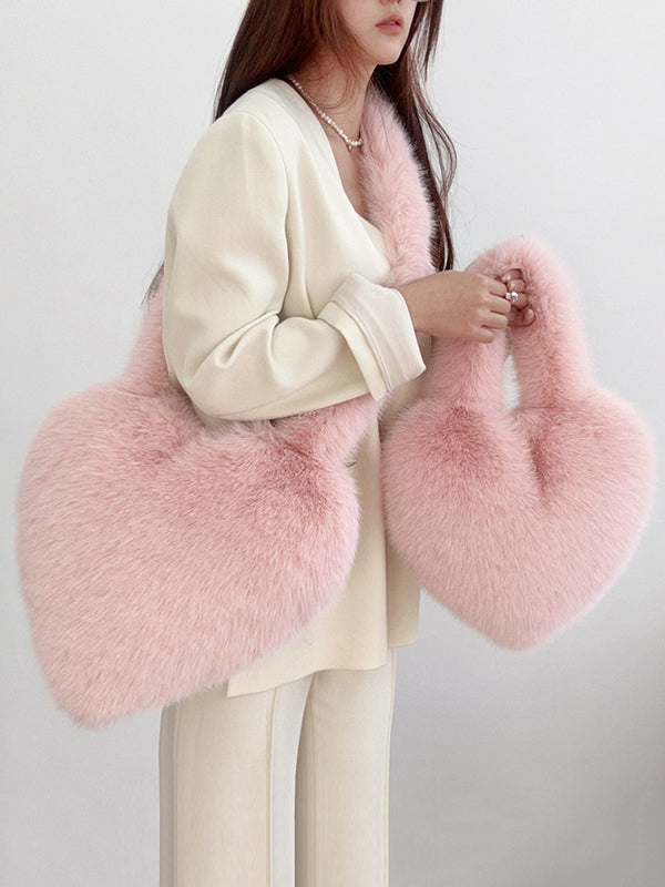 Heart Shape Split-Joint Bags Handbags