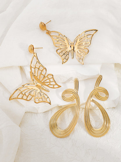 Geometric Drop Earrings
