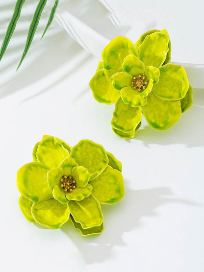 Flower Shape Earrings Accessories