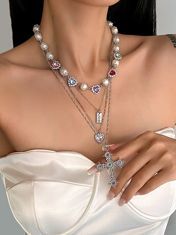 Layered Tasseled Necklaces Accessories