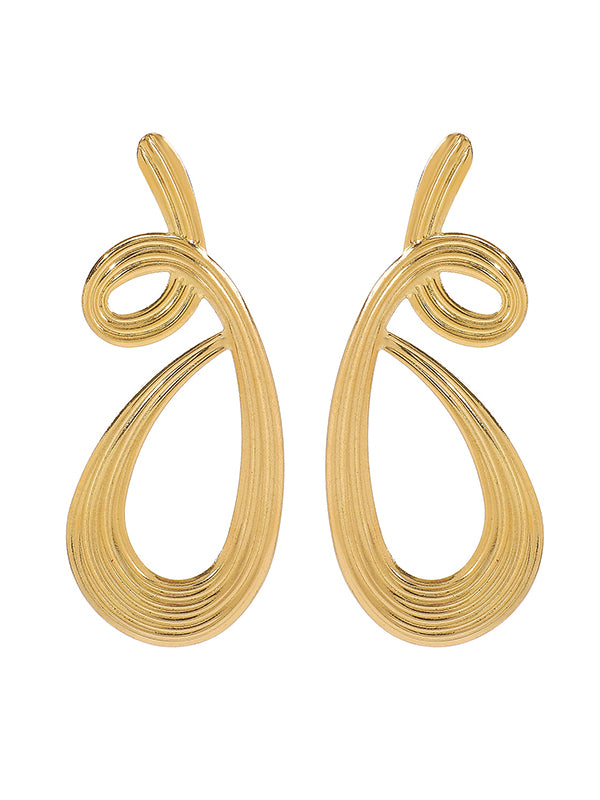 Geometric Drop Earrings