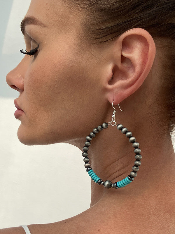 Geometric Drop Earrings