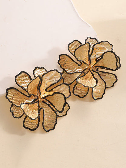 Flower Shape Earrings Accessories