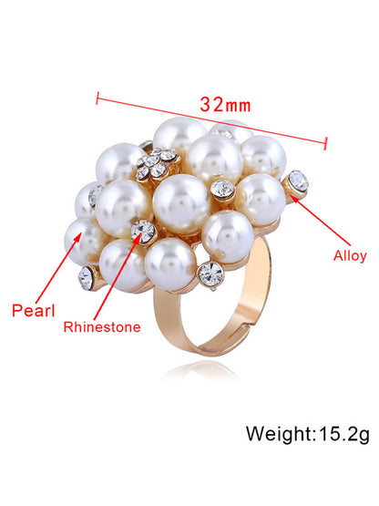 Adjustable Flower Shape Geometric Rings Accessories