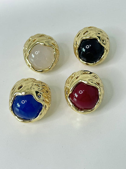 Geometric Shiny Rings Accessories