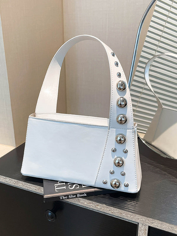 Asymmetric Rivet Split-Joint Mini Bags