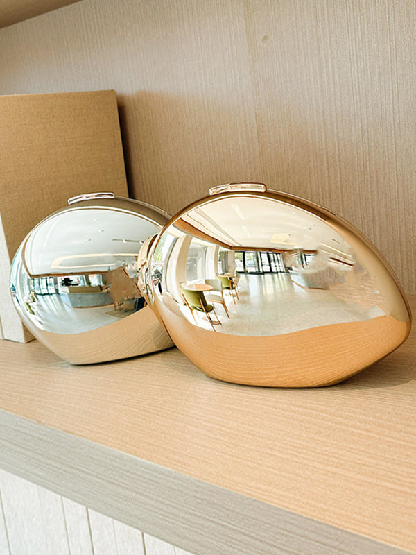 Chains Geometric Solid Color Crossbody Bags Satchels