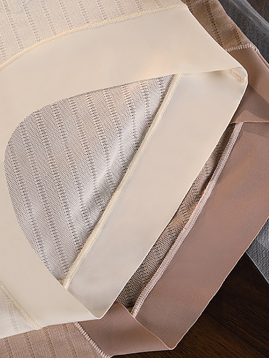 4 Pieces Summer Women Pure Color High Waist Underwear