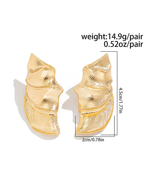 Normcore Geometric Drop Earrings