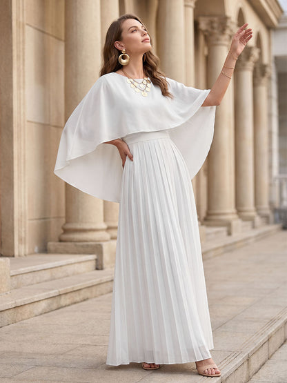 Solid Color High-low False Two Round-neck Blouses&shirts Tops