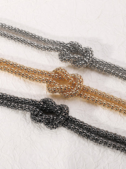 Chains Knot Tasseled Necklaces Accessories