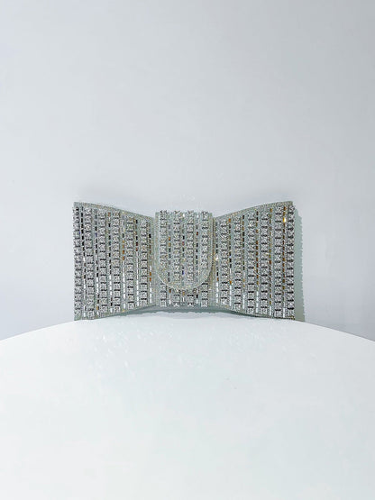 Chains Rhine Stones Evening Bags & Clutches Handbags