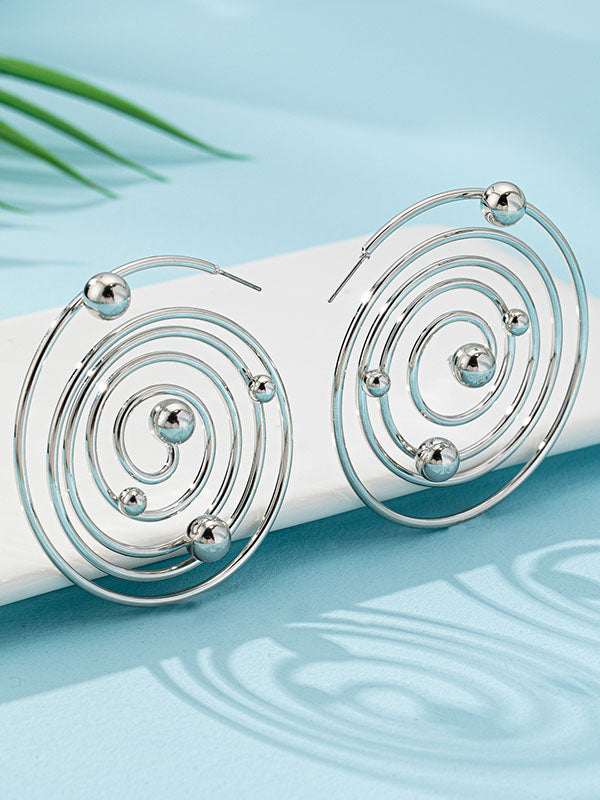 Geometric Drop Earrings