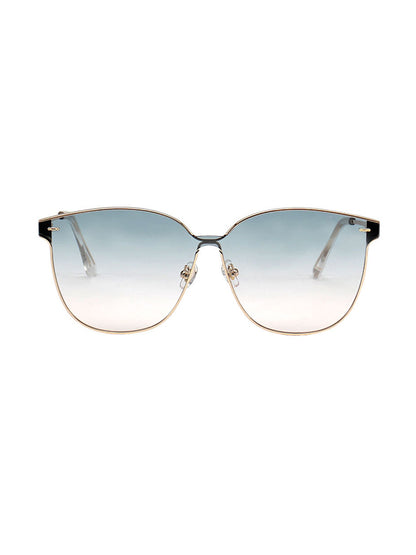 Geometric Sun Protection Sunglasses Accessories