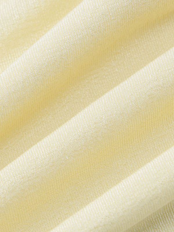 Irregular Clipping Skinny Asymmetric Drawstring Solid Color Split-Side Tube Vest Top