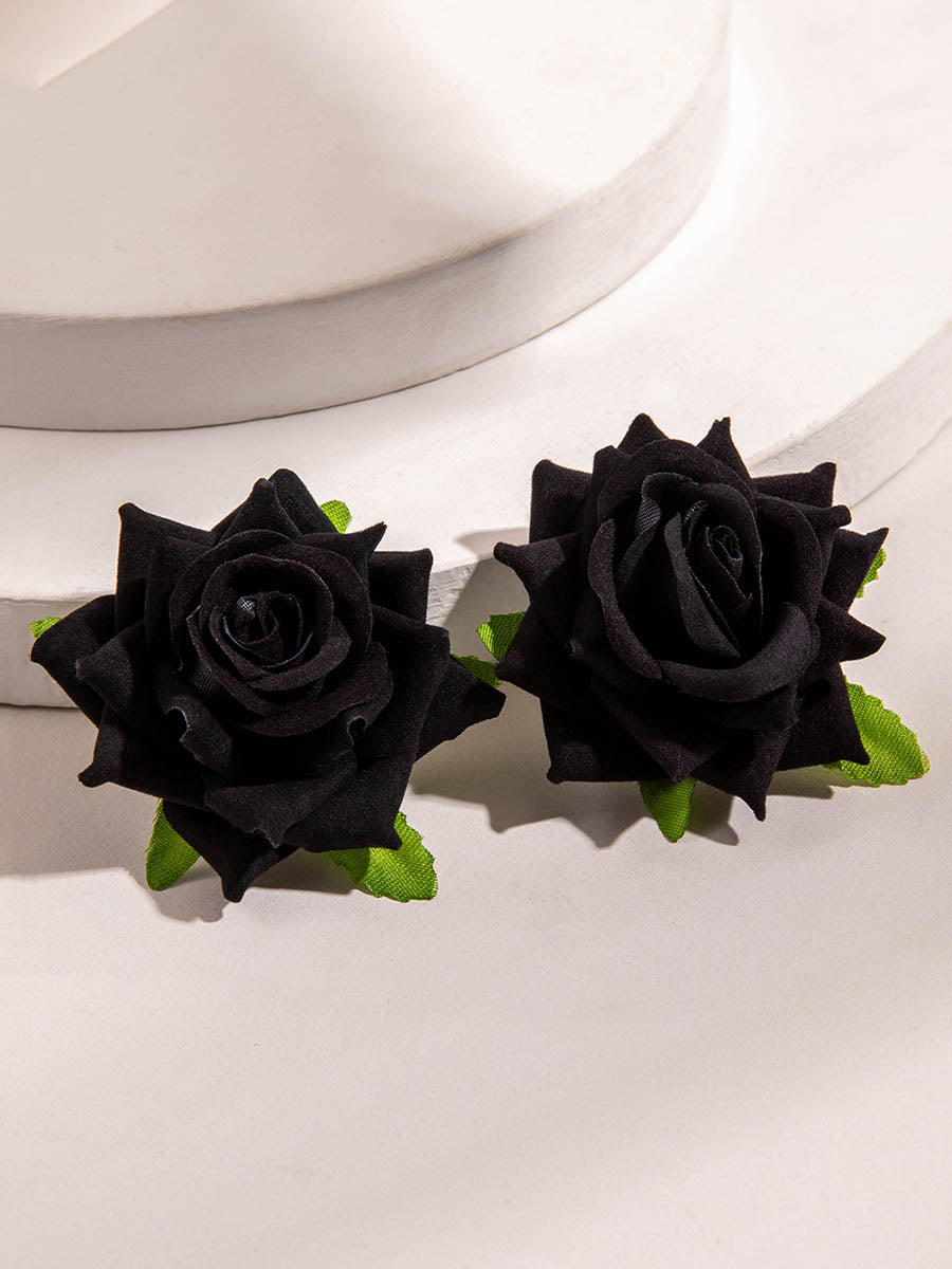 Flower Shape Drop Earrings
