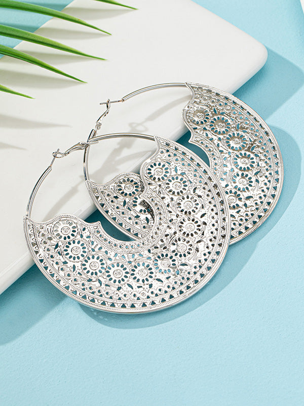 Geometric Drop Earrings