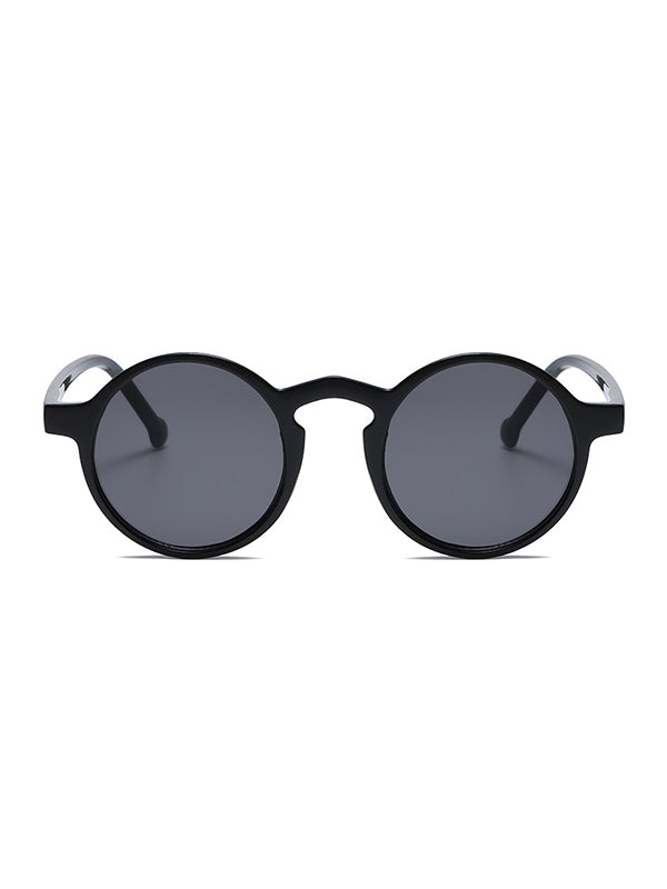 Round Cut Sun Protection Sunglasses Accessories