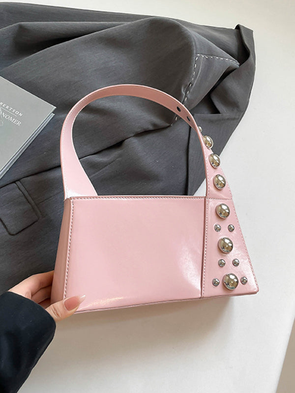 Asymmetric Rivet Split-Joint Mini Bags