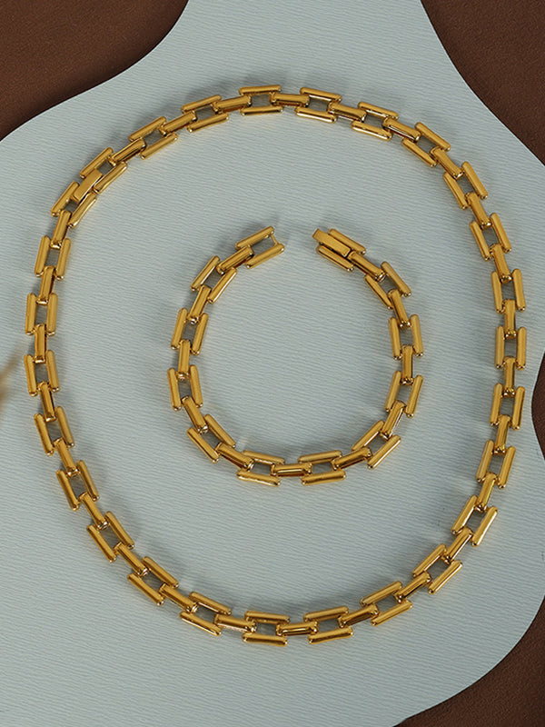 Chains Geometric Bracelet Accessories Necklaces Accessories