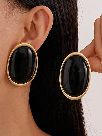 Geometric Drop Earrings