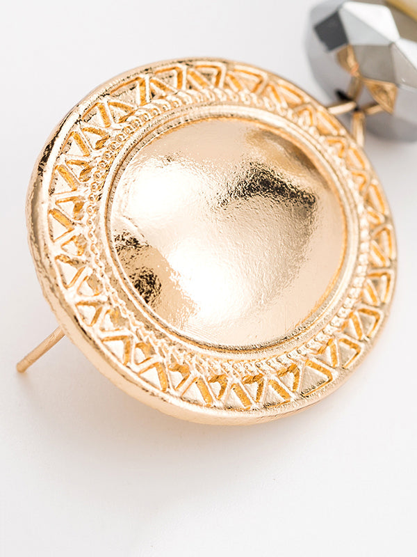 Geometric Drop Earrings