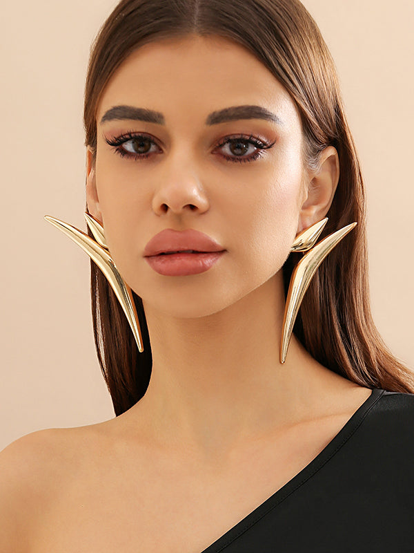 Geometric Drop Earrings
