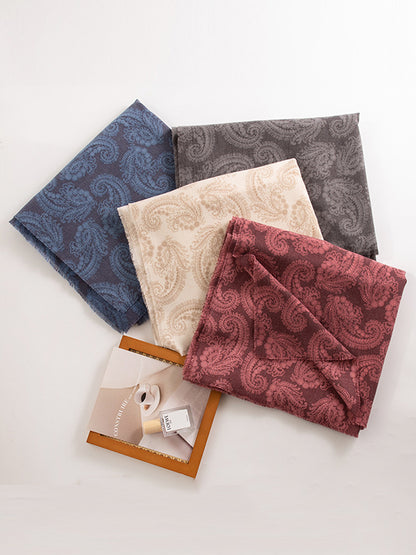 Flower Print Keep Warm Shawl&Scarf