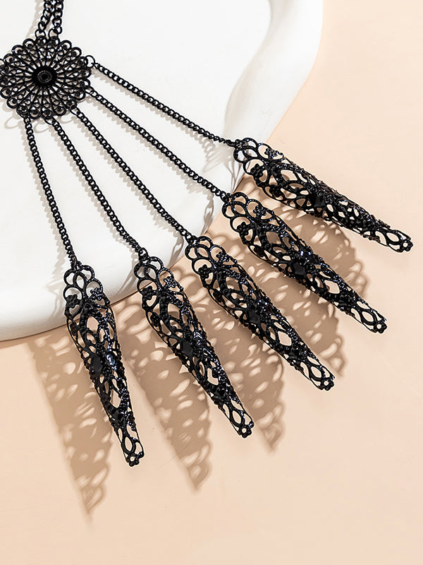 Chains Geometric Hollow Nail Protectors