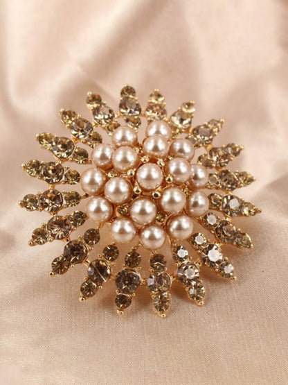 Geometric Rhine Stones Shiny Rings Accessories