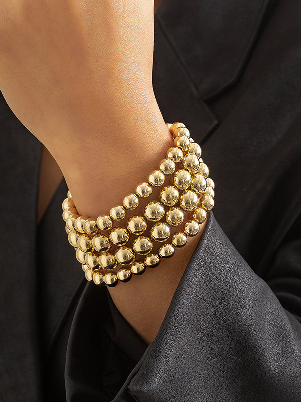 Beaded Solid Color Bracelet Accessories