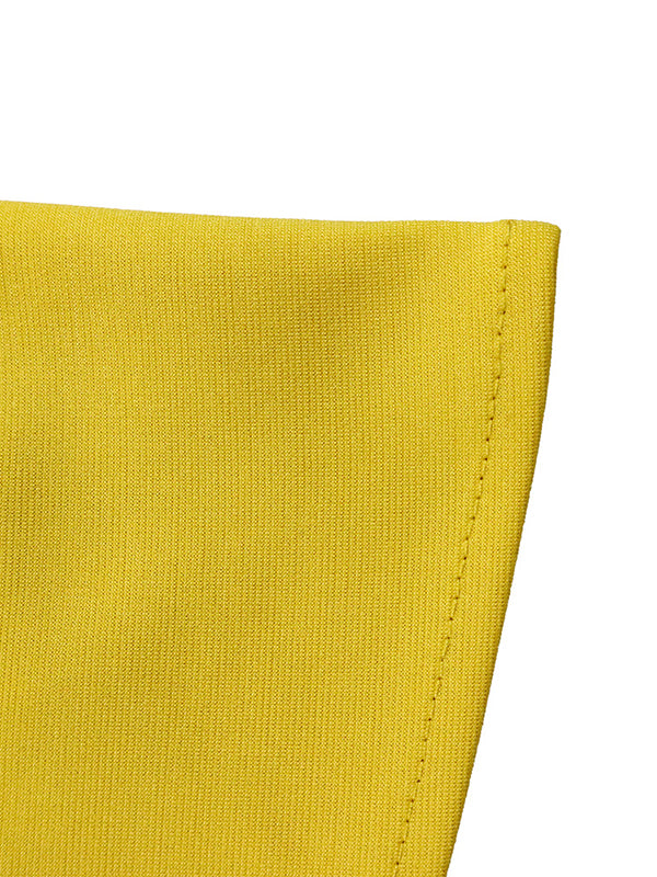 Irregular Clipping Plus Size Belted Solid Color Round-Neck Midi Dresses