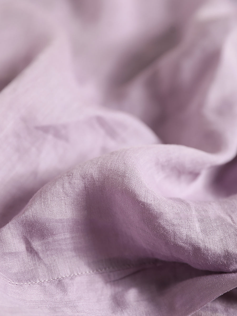 Women Casual Solid Summer Lacework Sleeve Drawstring Shirt