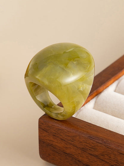 Irregularity Geometric Shiny Rings Accessories