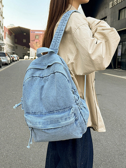 Women Retro Large Capacity Canvas Shoulder Bag