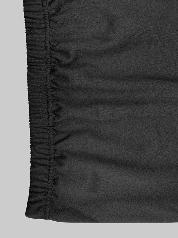 Long Sleeves Loose Buttoned Hollow Printed Split-Joint High Neck Sweatshirt Tops