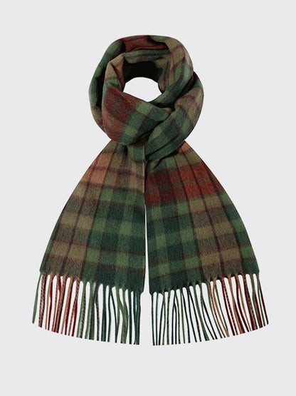 Contrast Color Keep Warm Tasseled Shawl&Scarf