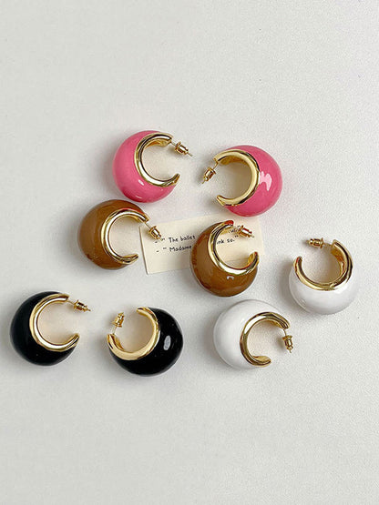 Geometric Drop Earrings