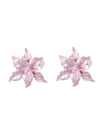 Flower Shape Earrings Accessories