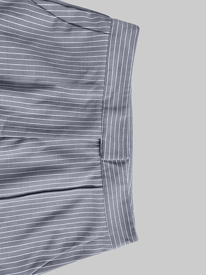 High Waisted Split-Joint Suit Pants
