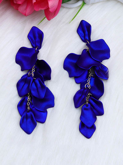 Chains Flower Shape Earrings Accessories