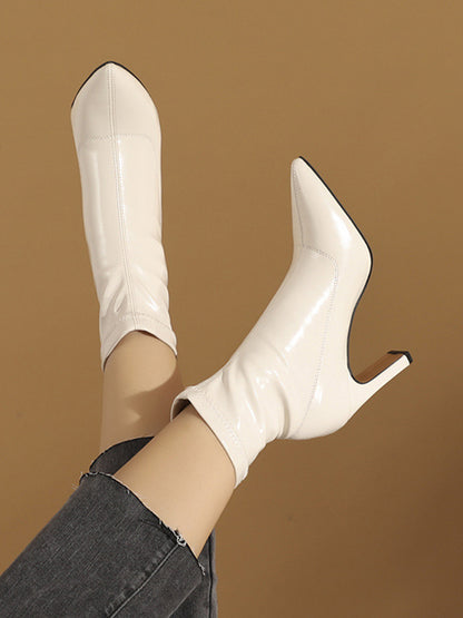 Split-Joint Boots Pumps