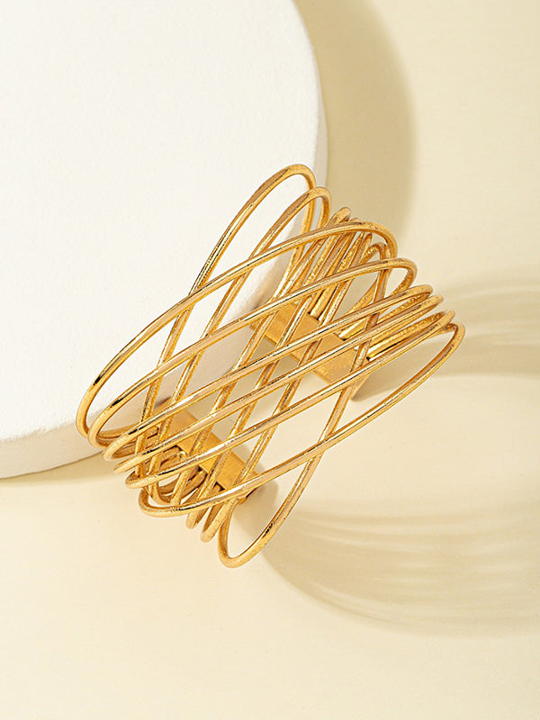 Hollow Solid Color Bracelet Accessories