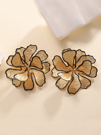 Flower Shape Earrings Accessories