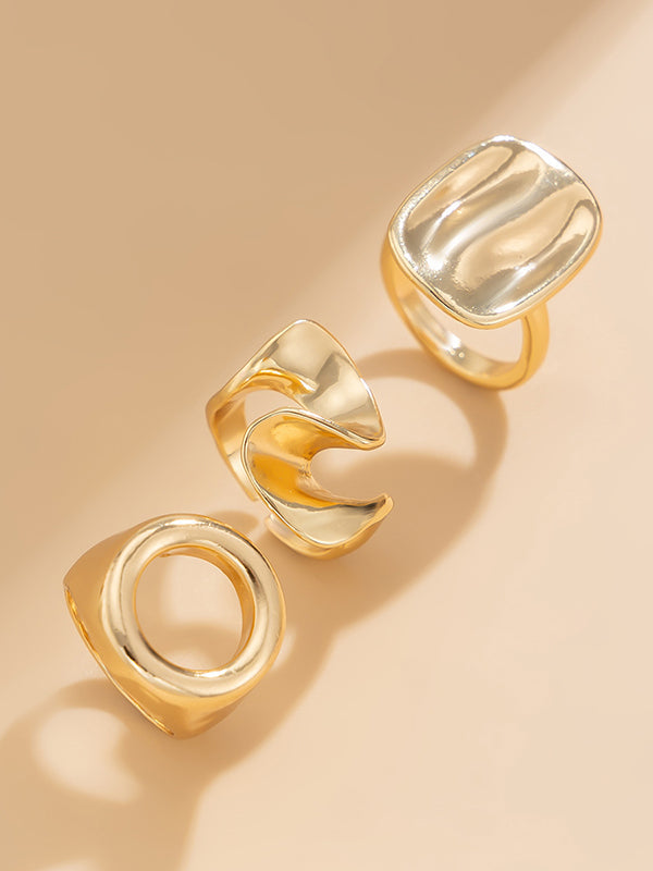 Geometric Ringent Rings Accessories